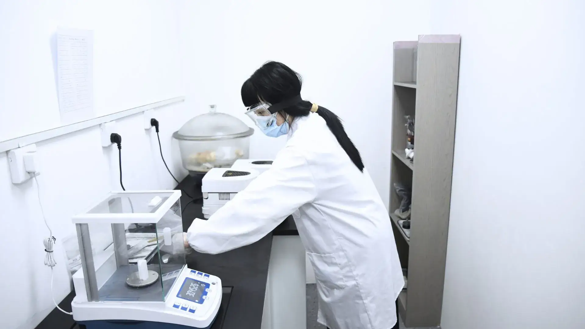 Activated carbon quality control laboratory