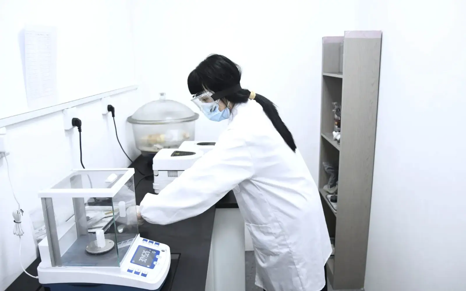 Activated carbon quality control laboratory